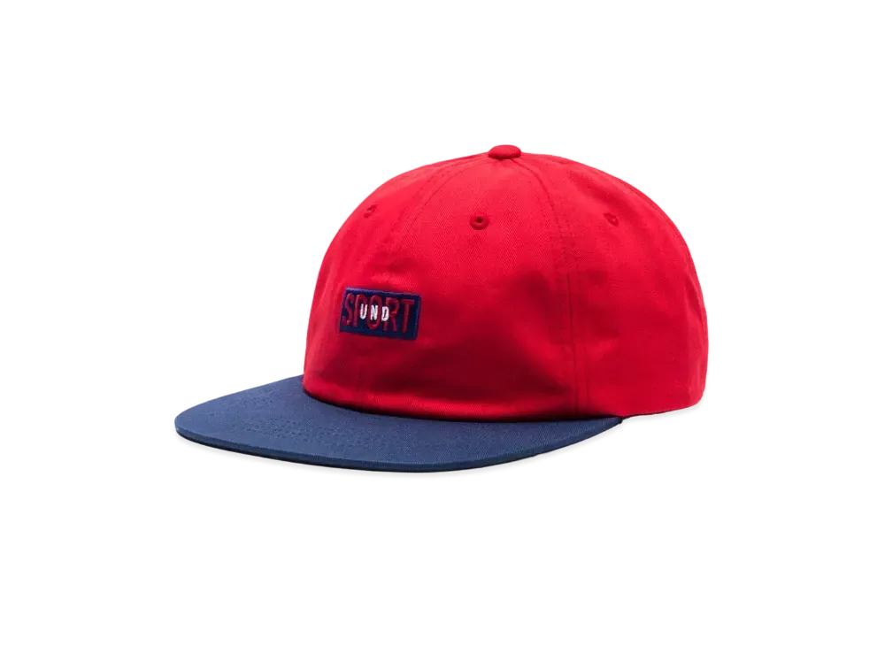 UNDEFEATED ATHLETIC STRAPBACK - 90061 "Red"
