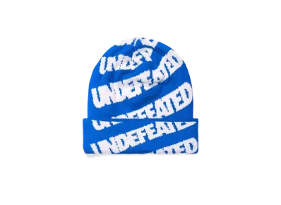 UNDEFEATED REPEAT BEANIE - 90096 "Blue"