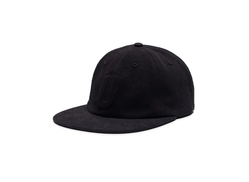 UNDEFEATED EMBOSSED U STRAPBACK - 90073 "Black"