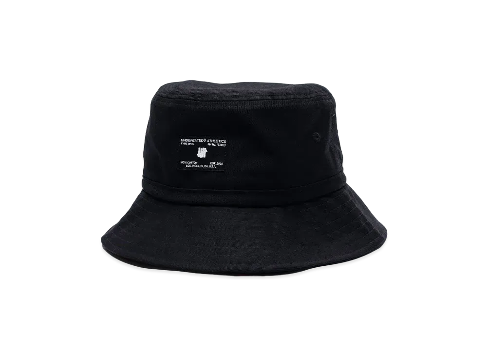 UNDEFEATED MILL SPEC BUCKET HAT - 90132 "Black"