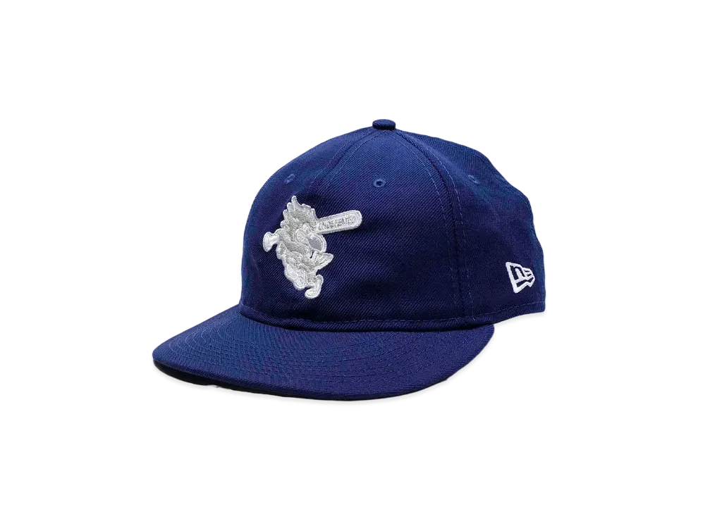 UNDEFEATED X NE MASCOT STRAPBACK - 90143 "Navy"