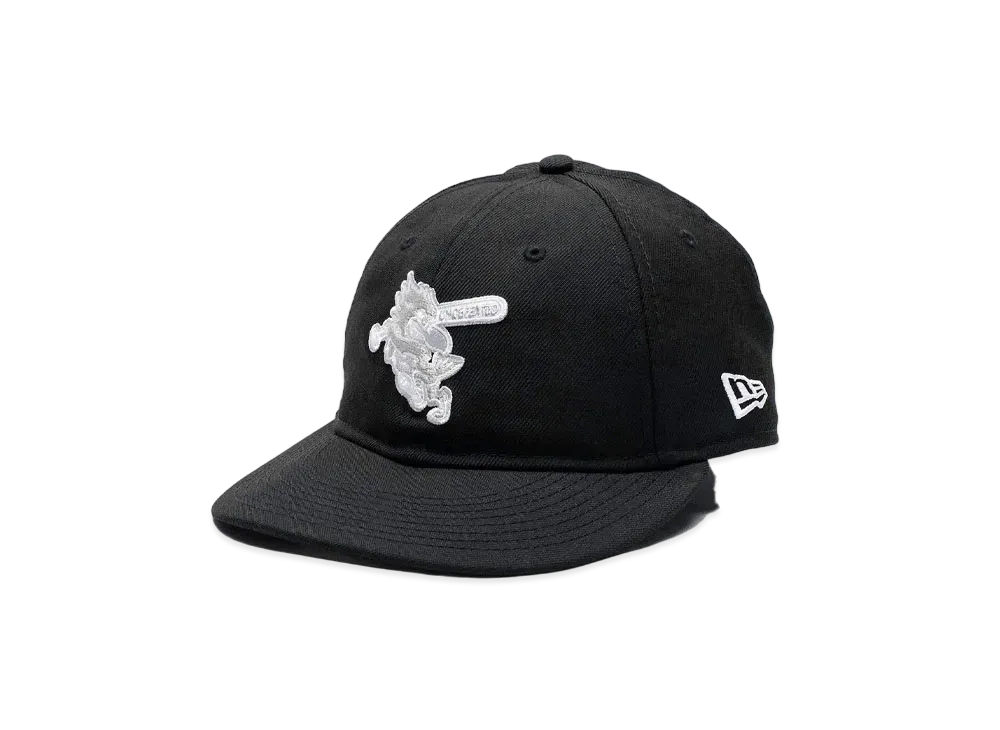 UNDEFEATED X NE MASCOT STRAPBACK - 90143 "Black"