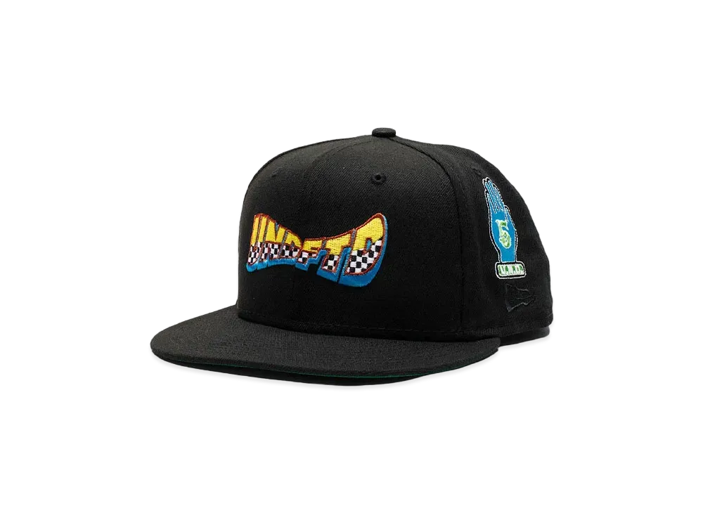 UNDEFEATED X NE MOTO FITTED - 90139 "Black"