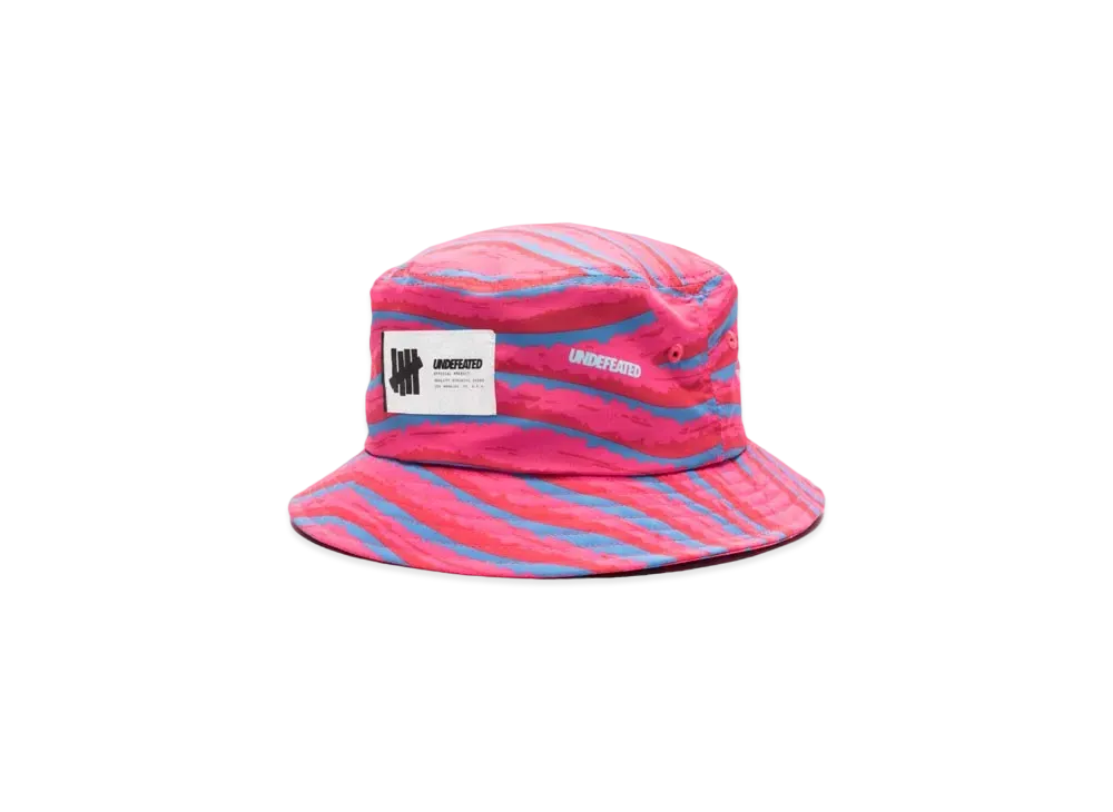 UNDEFEATED PRINTED BUCKET HAT - 90128 "Red"