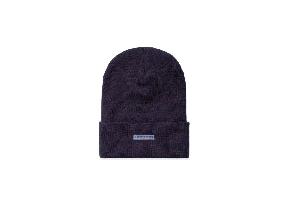 UNDEFEATED ATHLETIC CUFFED BEANIE - 90102 "Navy"
