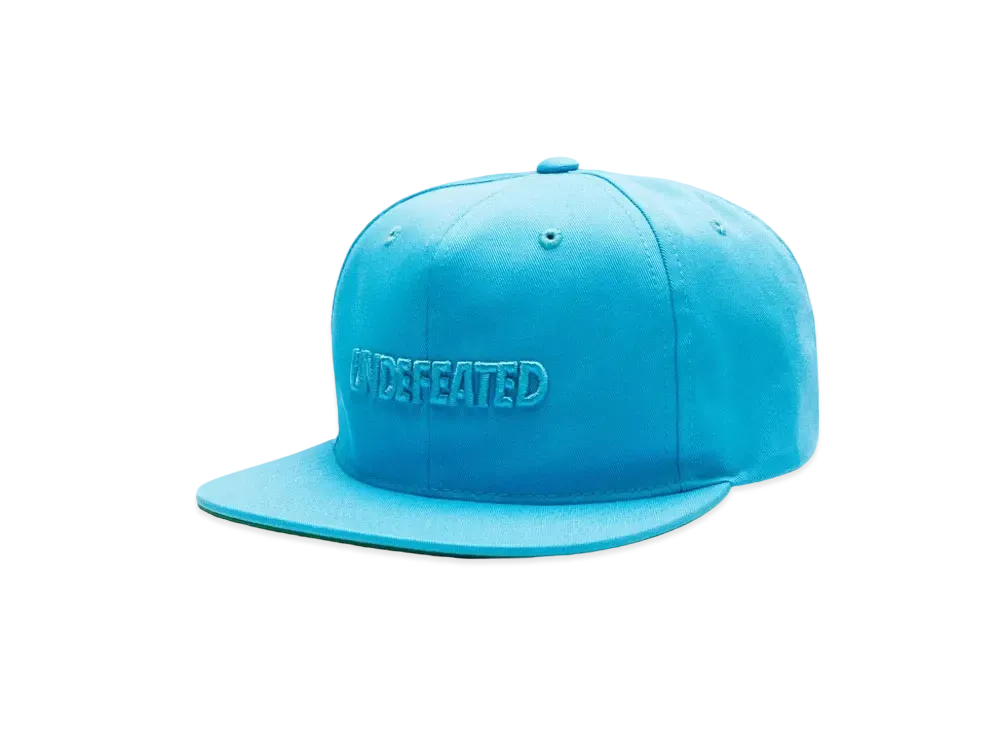 UNDEFEATED LOGO SNAPBACK - 90053 "Blue"