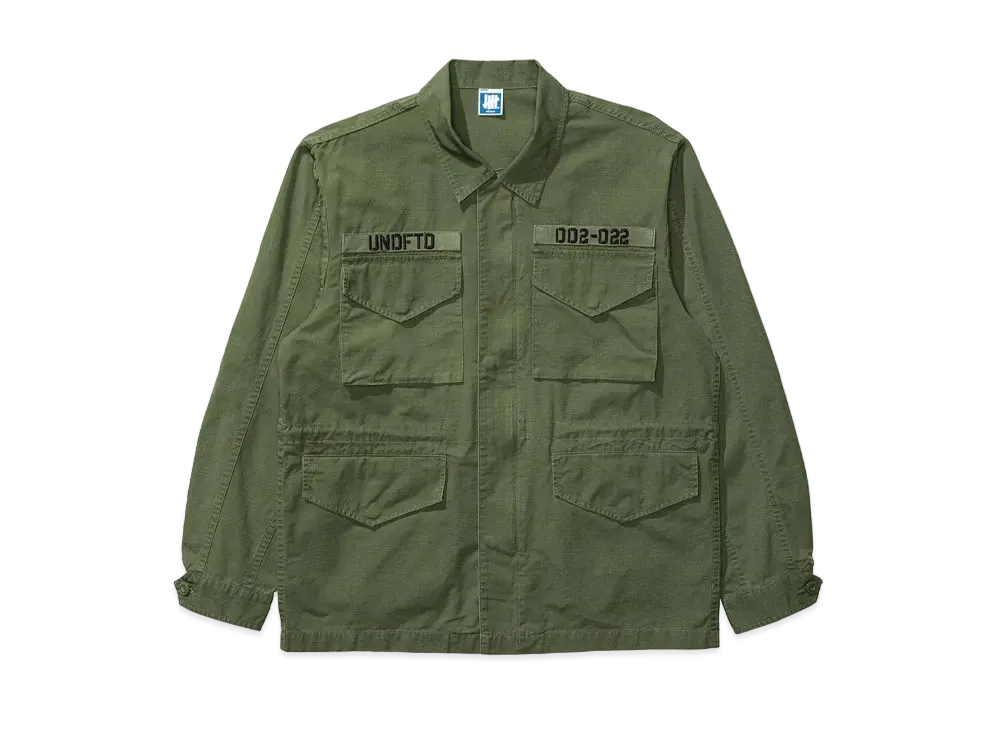 UNDEFEATED STENCIL M65 JACKET - 40048 "Olive"