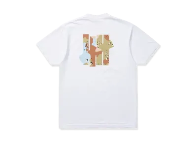 UNDEFEATED CAMO ICON S/S TEE - 80300 "White"