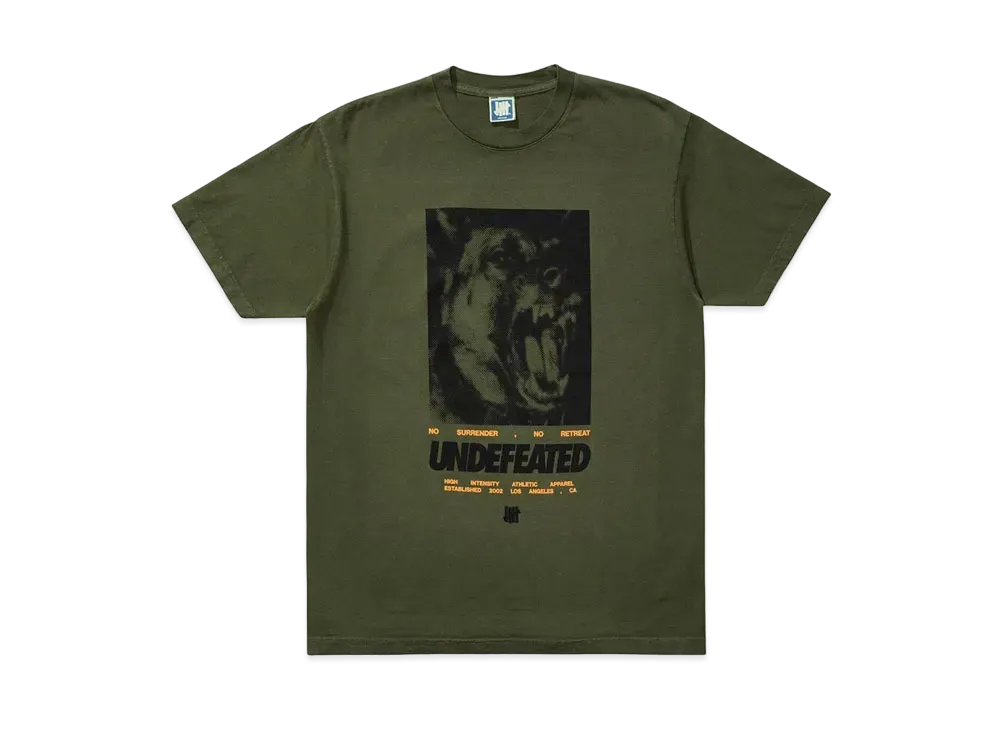 UNDEFEATED NO SURRENDER S/S TEE - 80304 "Olive"