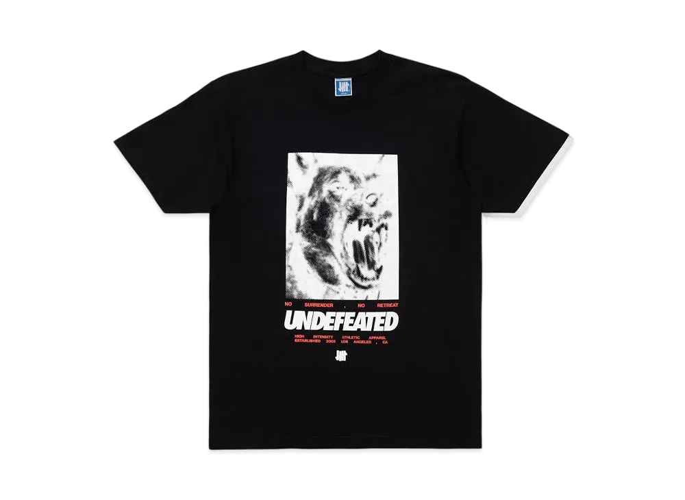 UNDEFEATED NO SURRENDER S/S TEE - 80304 "Black"
