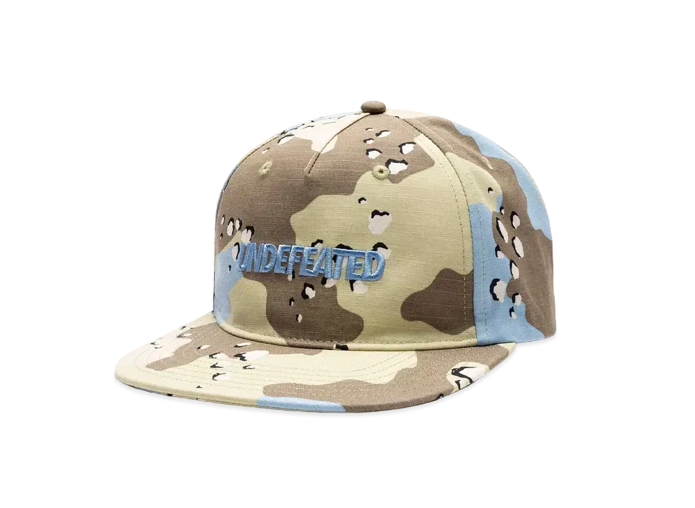 UNDEFEATED LOGO STRAPBACK - 90209 "Camo"