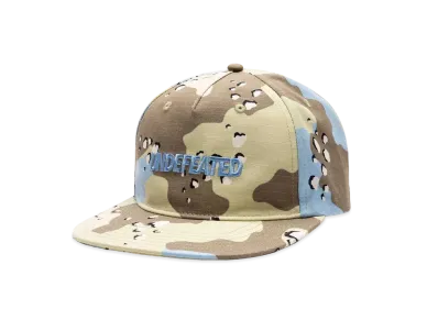 UNDEFEATED LOGO STRAPBACK - 90209 "Camo"
