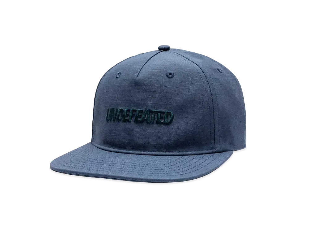 UNDEFEATED LOGO STRAPBACK - 90209 "Blue"