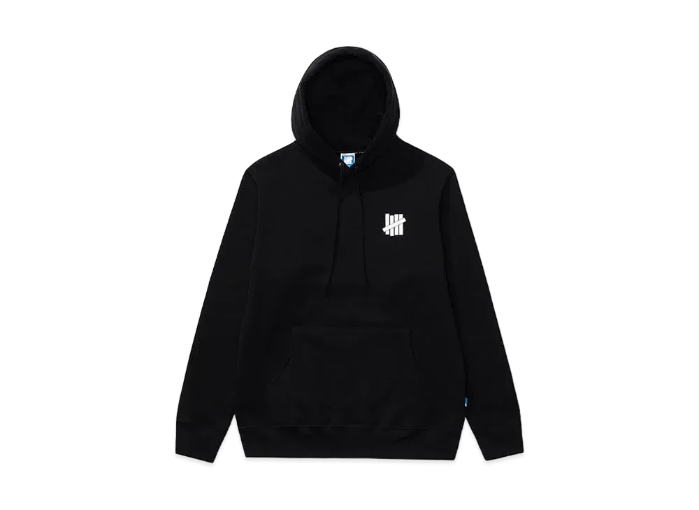 UNDEFEATED STENCIL ICON PULLOVER HOOD - 20077 "Black"