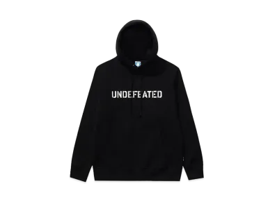 UNDEFEATED STENCIL LOGO PULLOVER HOOD - 20078 "Black"