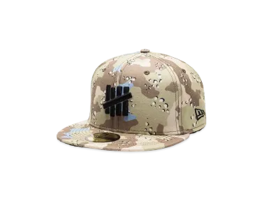 UNDEFEATED X NE STENCIL ICON FITTED - 90210 "Camo"