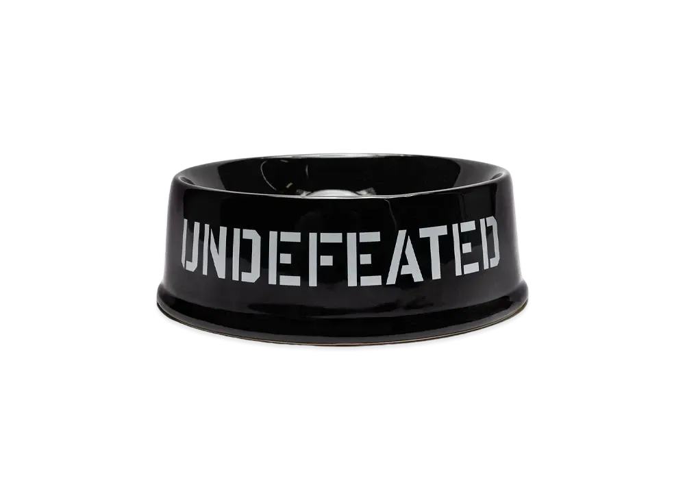UNDEFEATED DOG BOWL - 02189 "Black"