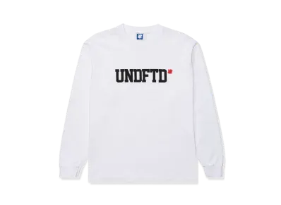 UNDEFEATED TRADEMARK L/S TEE - 80314 "White"