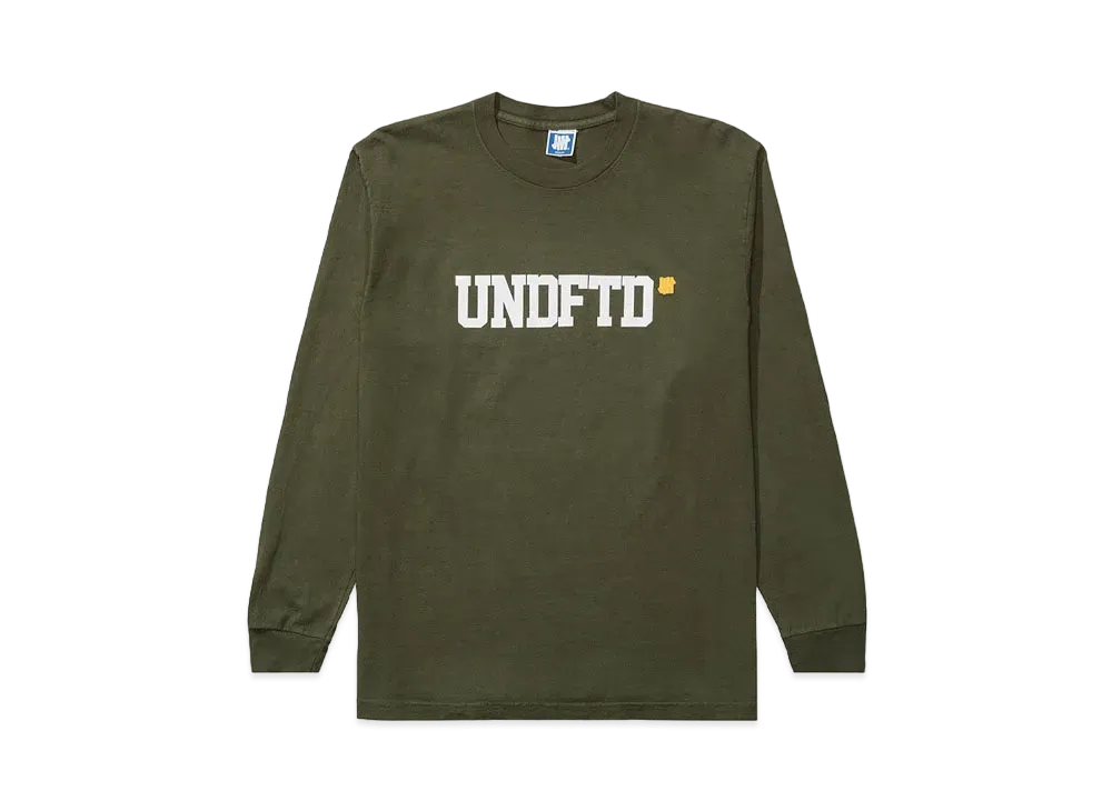 UNDEFEATED TRADEMARK L/S TEE - 80314 "Olive"