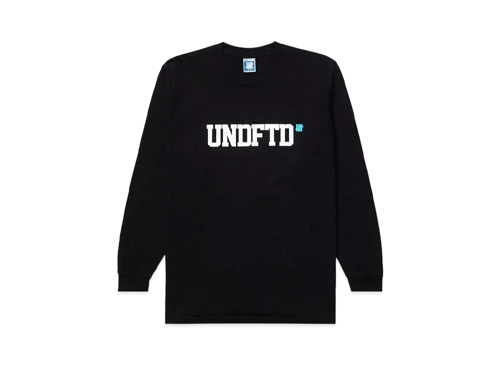 UNDEFEATED TRADEMARK L/S TEE - 80314 "Black"