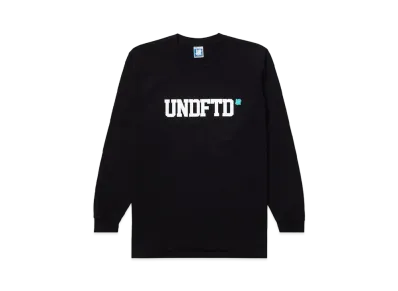 UNDEFEATED TRADEMARK L/S TEE - 80314 "Black"