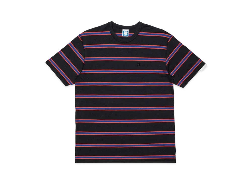 UNDEFEATED STRIPED S/S TEE - 10087 "Black"