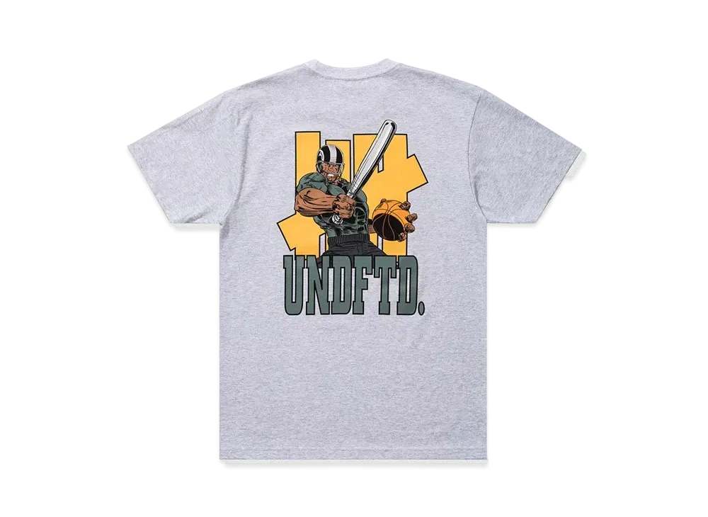 UNDEFEATED SPORTSMAN S/S TEE - 80307 "Gray"