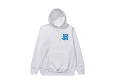 UNDEFEATED x MALBON Logo Lockup Pullover Hood "White"