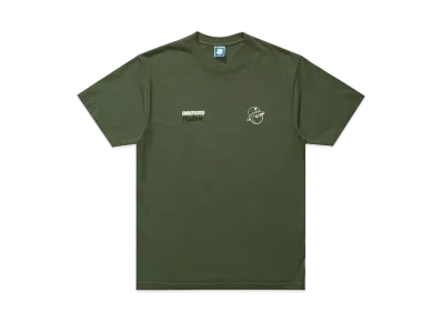 UNDEFEATED x MALBON Logo S/S Tee "Olive"