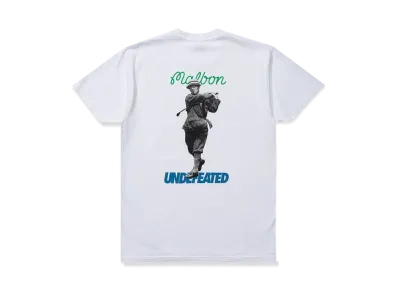 UNDEFEATED x MALBON Chip Shot S/S Tee "White"