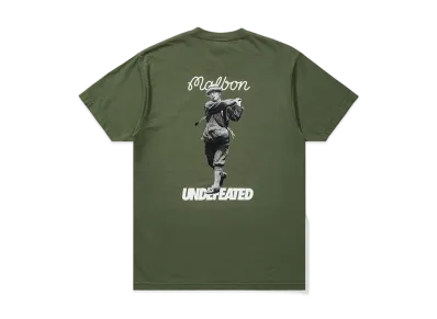 UNDEFEATED x MALBON Chip Shot S/S Tee "Olive"