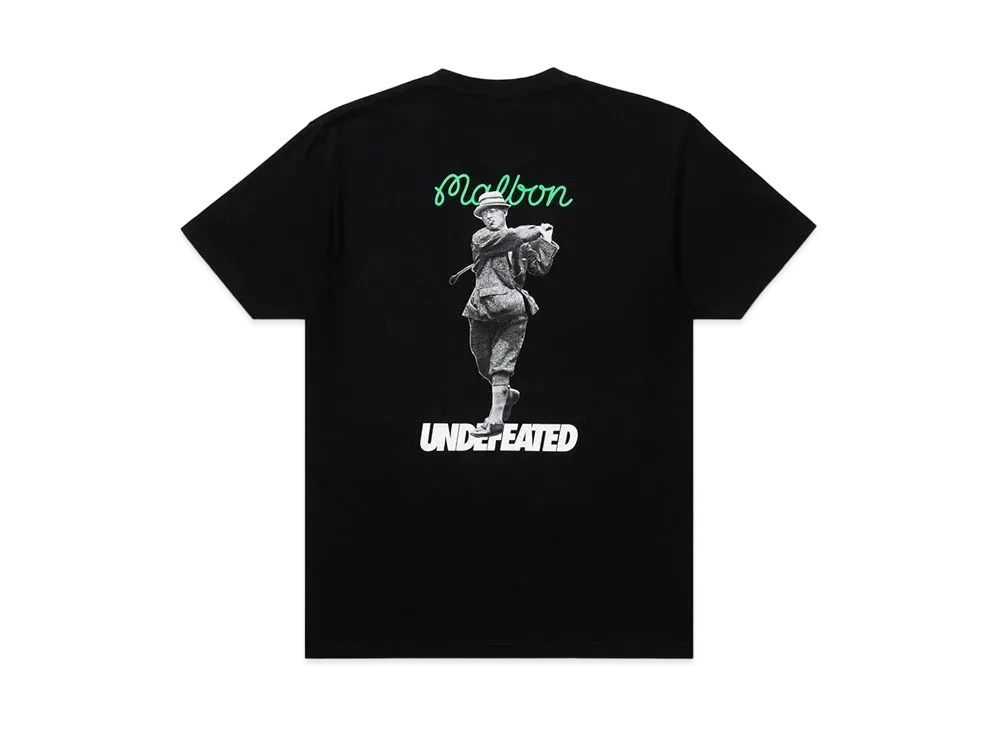 UNDEFEATED x MALBON Chip Shot S/S Tee "Black"