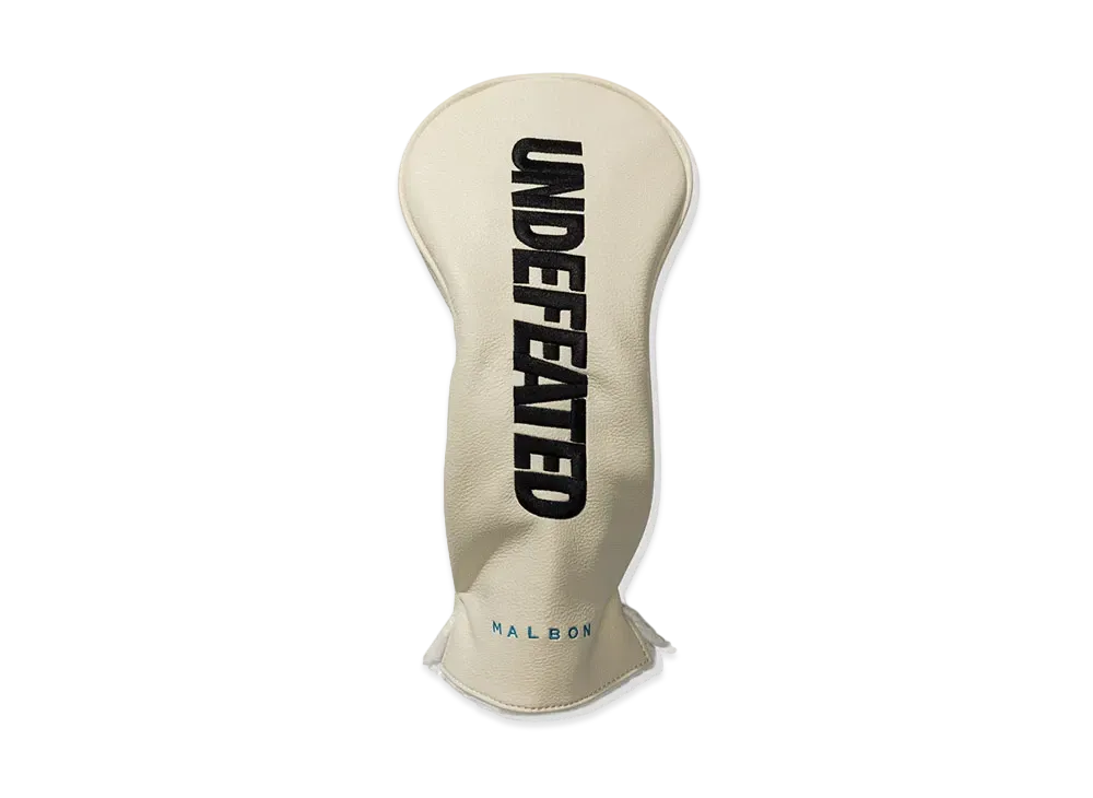 UNDEFEATED x MALBON Driver Headcover "Beige"