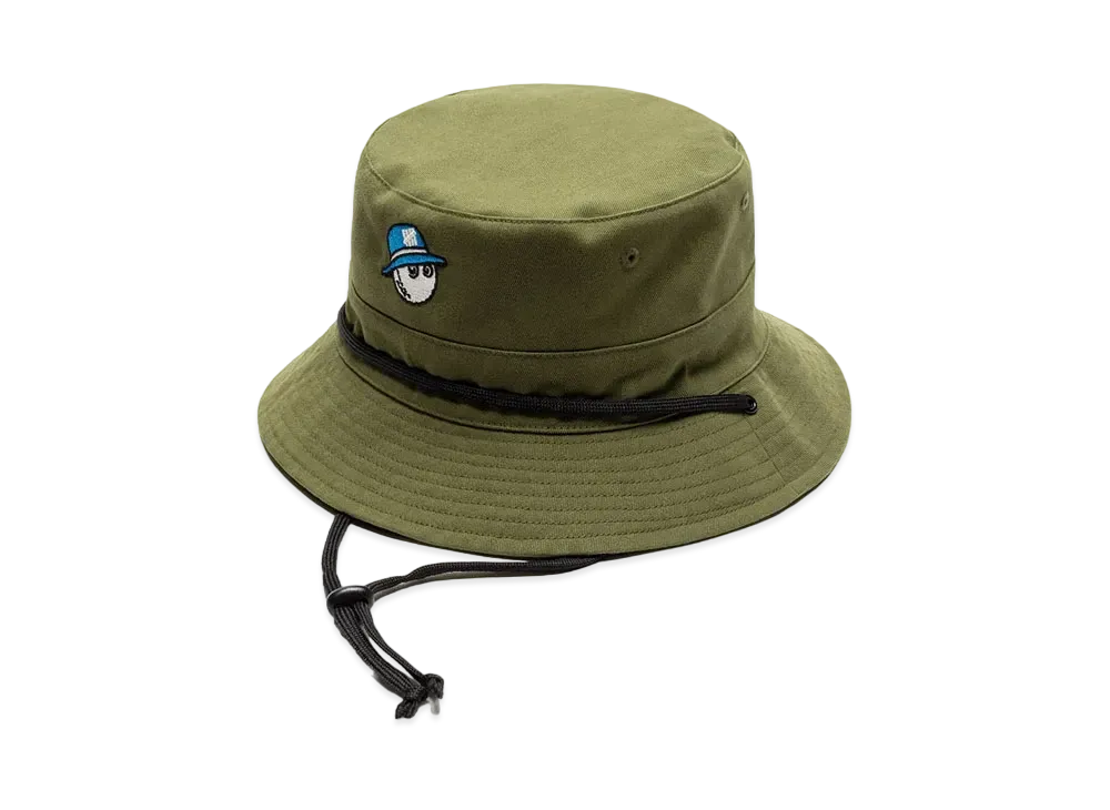 UNDEFEATED x MALBON Reversible Boonie "Olive"