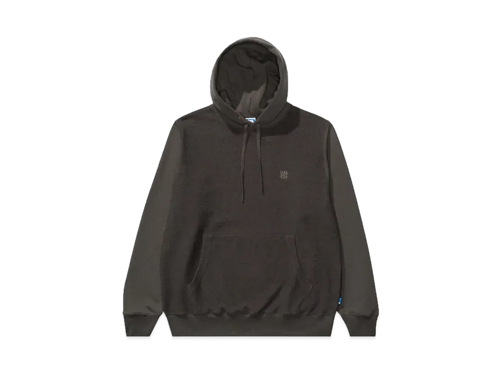 UNDEFEATED Reverse Terry Pullover Hood "Black"