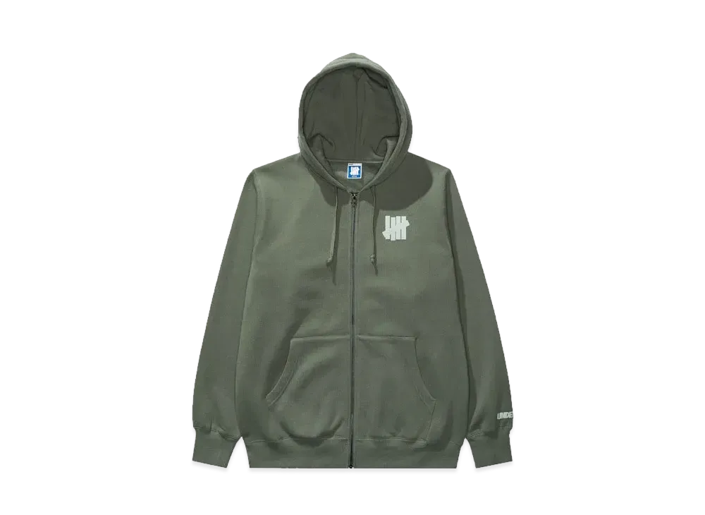 UNDEFEATED Icon Zip Hood 70074 "Green"