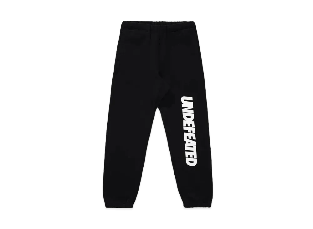 UNDEFEATED Logo Sweatpant 60077 "Black"