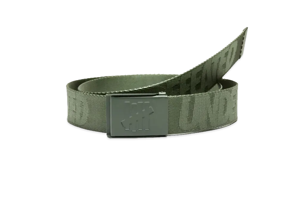 UNDEFEATED Jacquard Belt 02255 "Green"