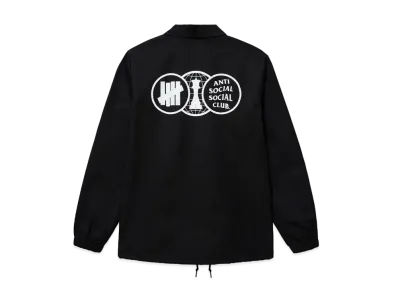 UNDEFEATED x Anti Social Social Club Position Coach Jacket "Black"