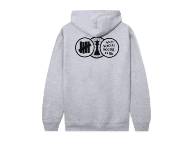 UNDEFEATED x Anti Social Social Club Position Hoodie "Athletic Heather"