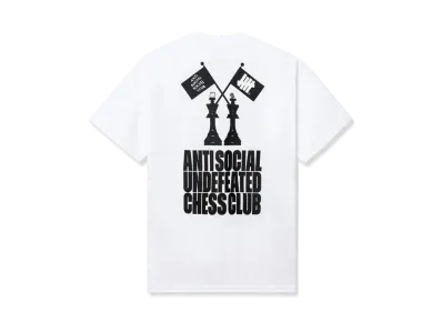 UNDEFEATED x Anti Social Social Club Chess Club Tee "White"
