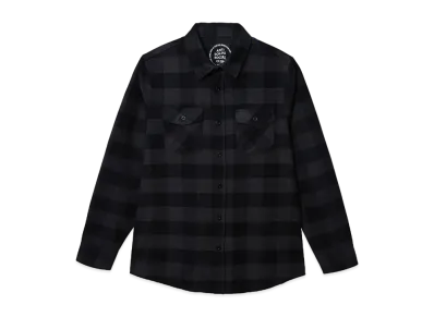 UNDEFEATED x Anti Social Social Club Chess Club Flannel "Black"