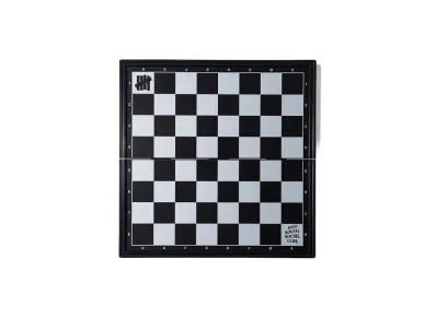 UNDEFEATED x Anti Social Social Club Travel Chess Set "Black"