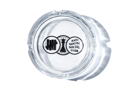 UNDEFEATED x Anti Social Social Club Position Ashtray "Clear"
