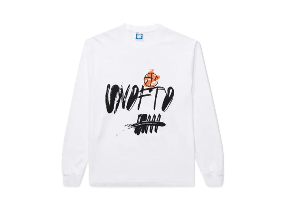 UNDEFEATED Love & Sports L/S Tee "White"