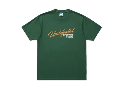 UNDEFEATED Script Shop S/S Tee "Green"