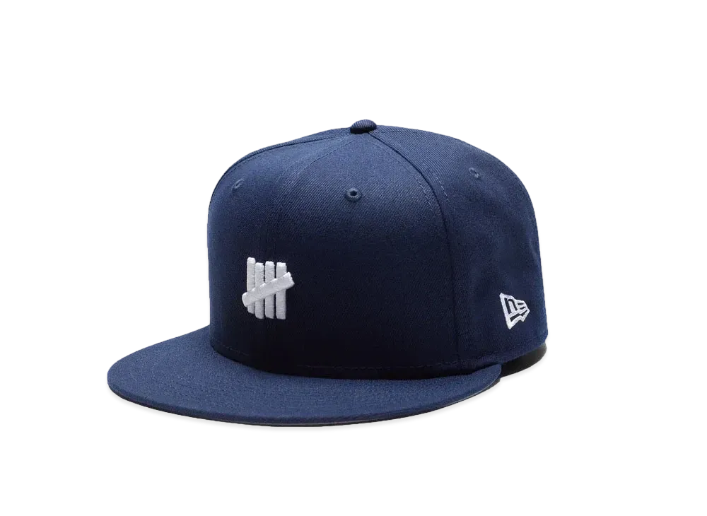 UNDEFEATED x NE Chainstitch Fitted "Blue"