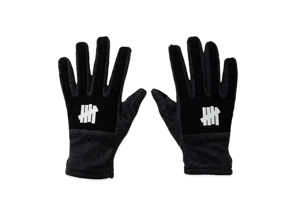 UNDEFEATED Polar Fleece Gloves "Gray"