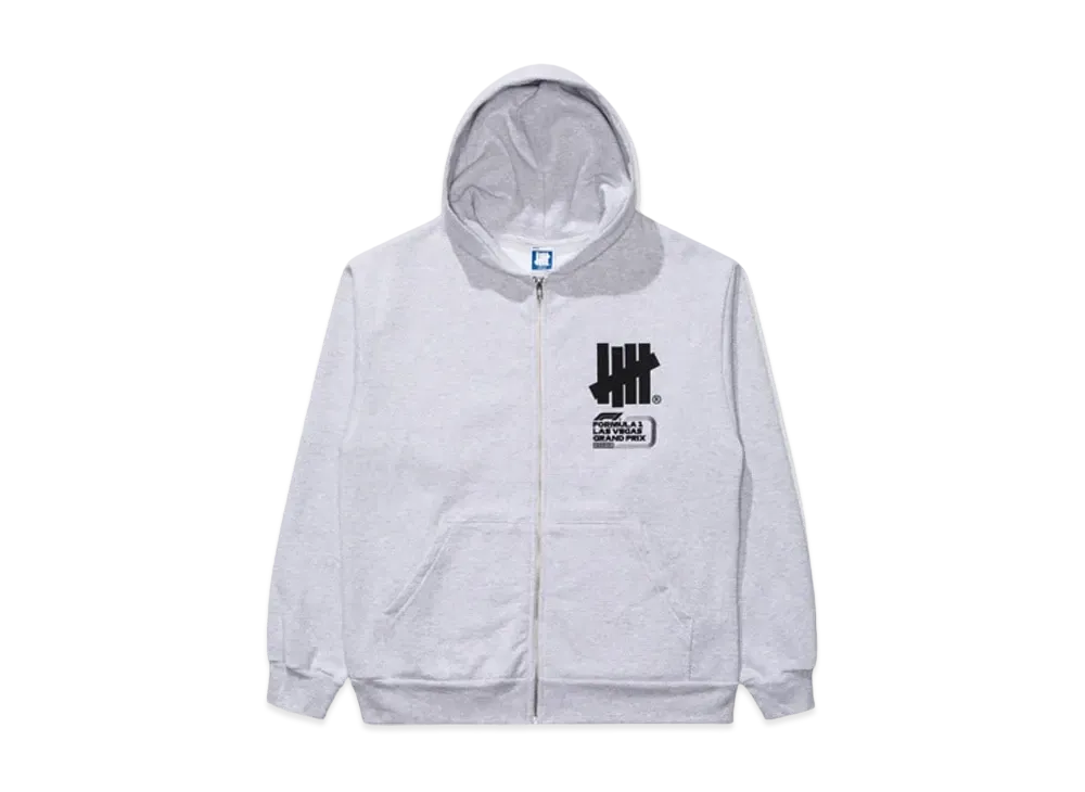 UNDEFEATED x F1 LVGP Lockup Zip Hoody "Gray"