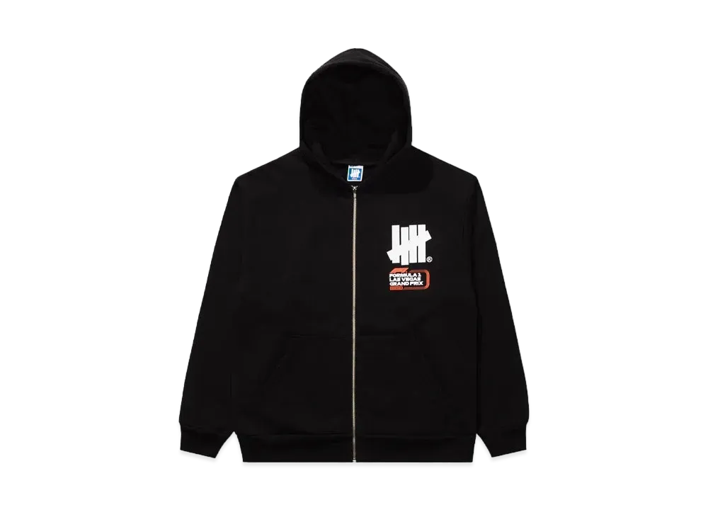 UNDEFEATED x F1 LVGP Lockup Zip Hoody "Black"